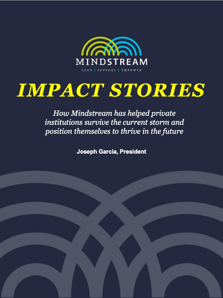 Mindstream e-book cover. Title: Impact Stories. By Joseph García